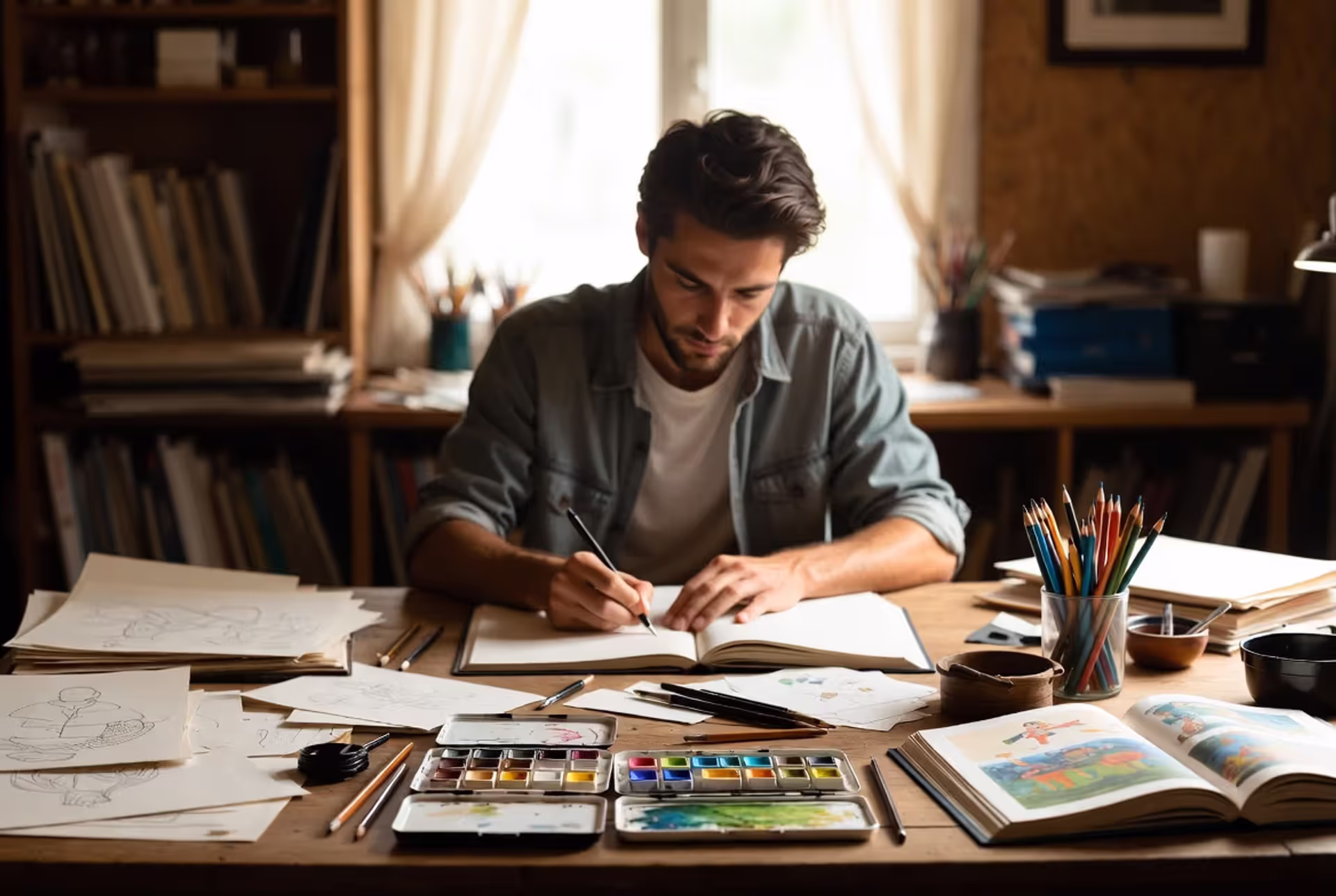 Turning stories into visual worlds