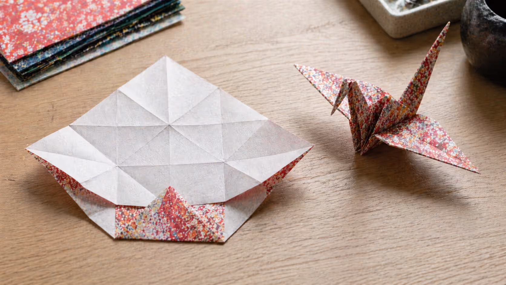 Origami turns geometry into structure