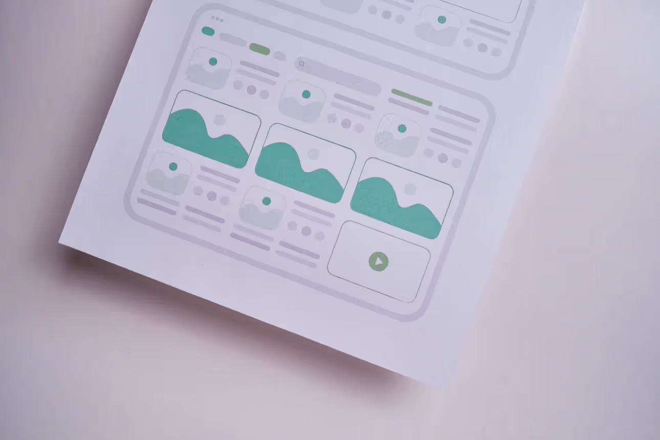Early-stage greeking in wireframes