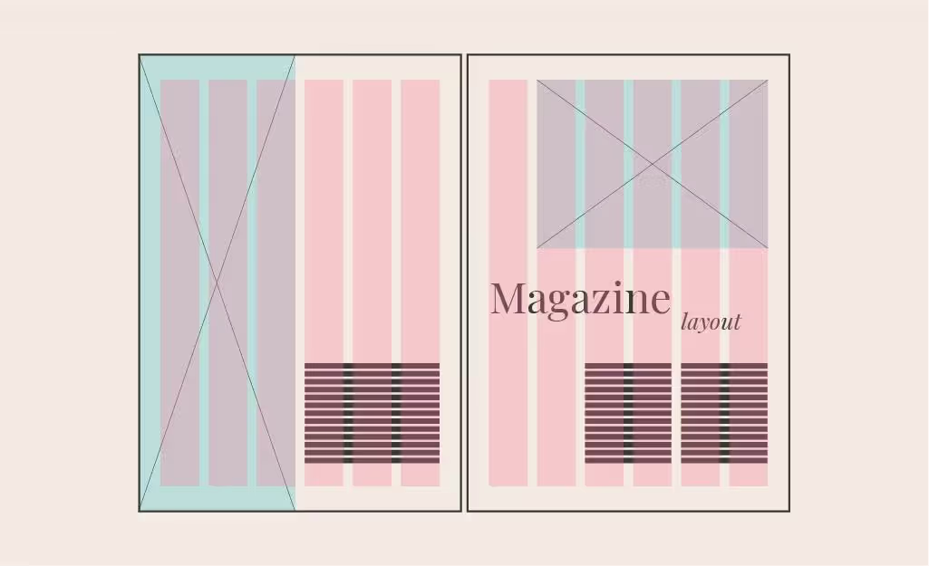 Structuring layouts with grid systems