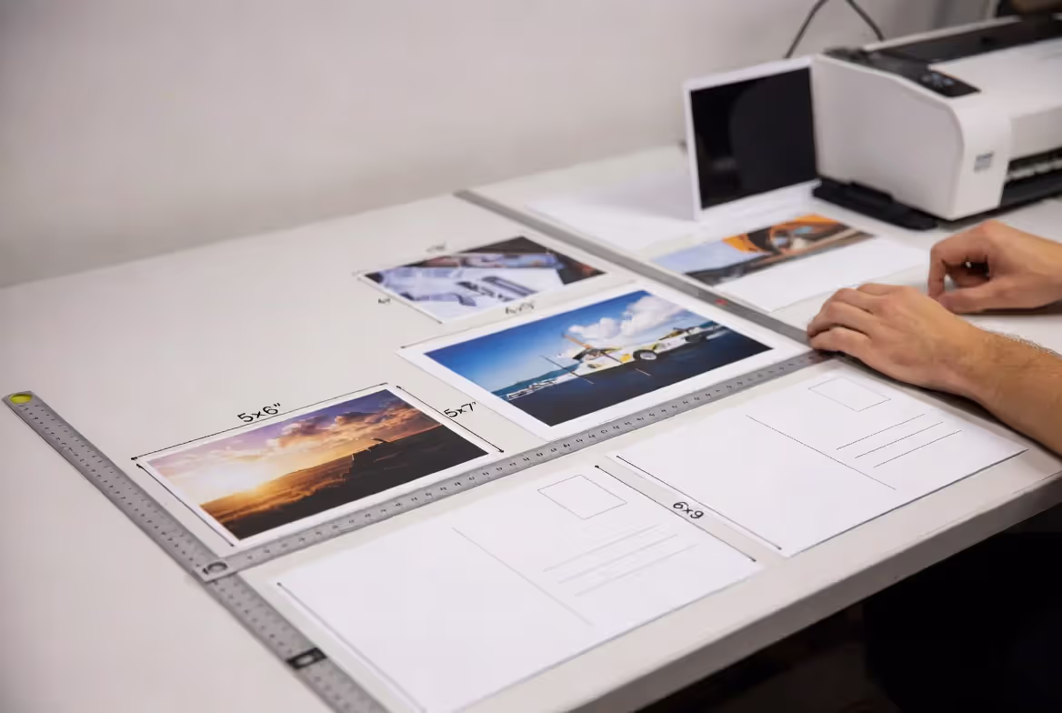 Understanding postcard size and layout constraints