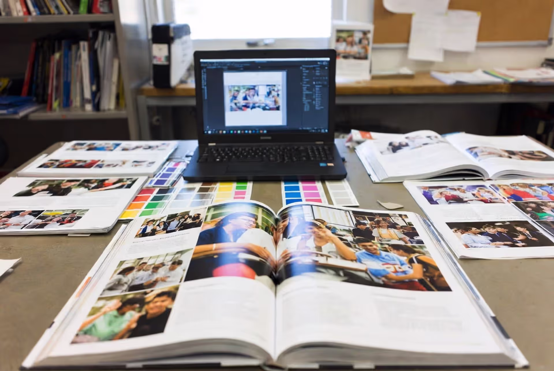 Designing a yearbook spread that tells a story