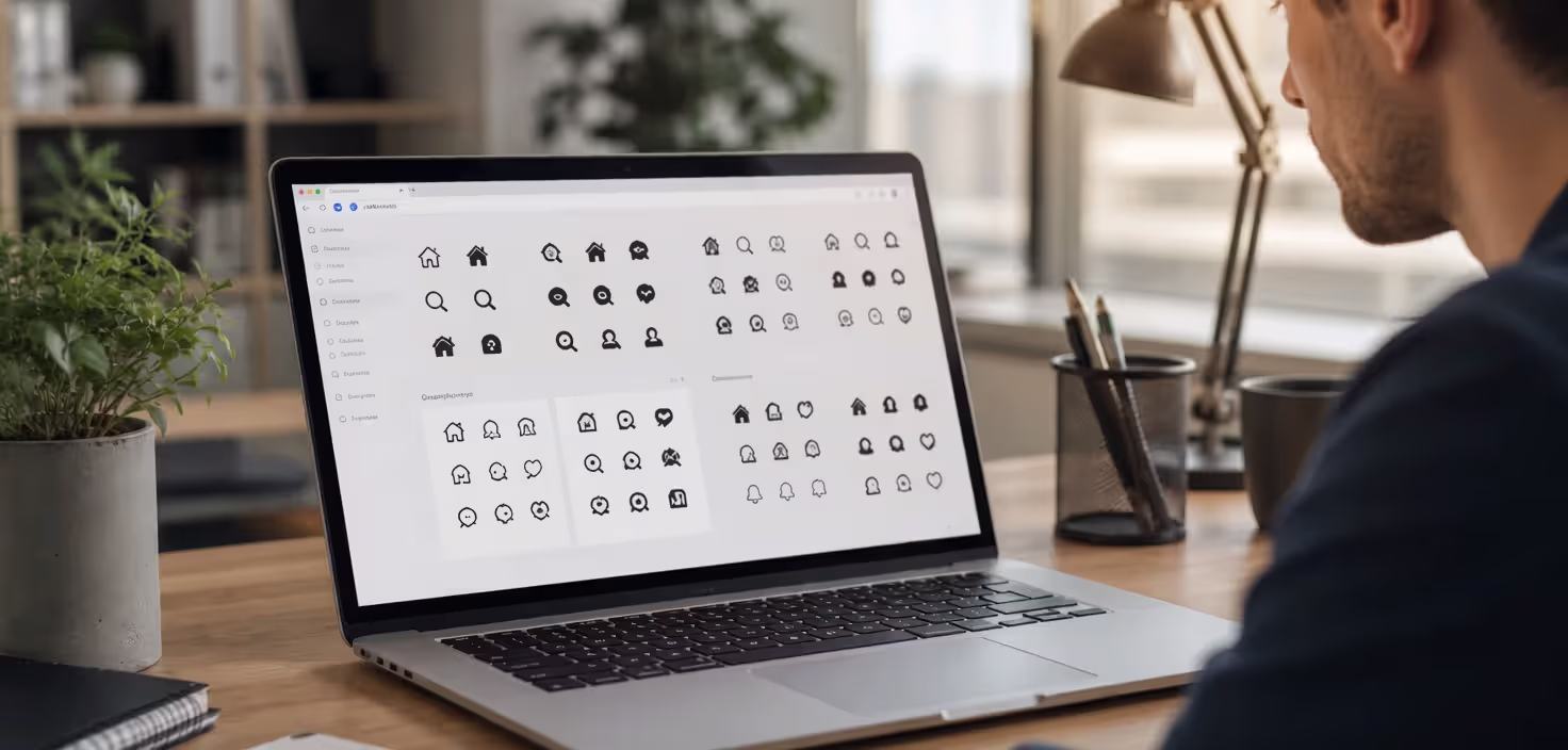 Choosing the right icon source